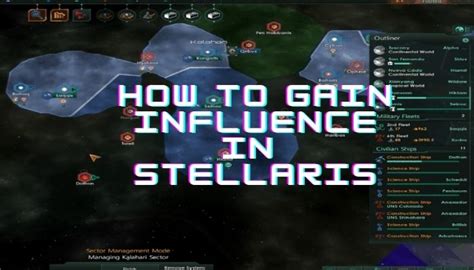 stellaris get more influence|How to Gain Influence in Stellaris